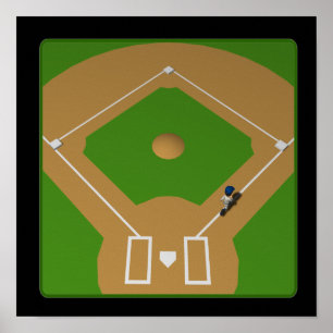 Póster Home run