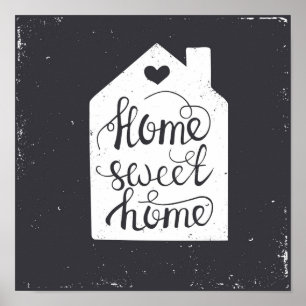 Poster Home Sweet Home