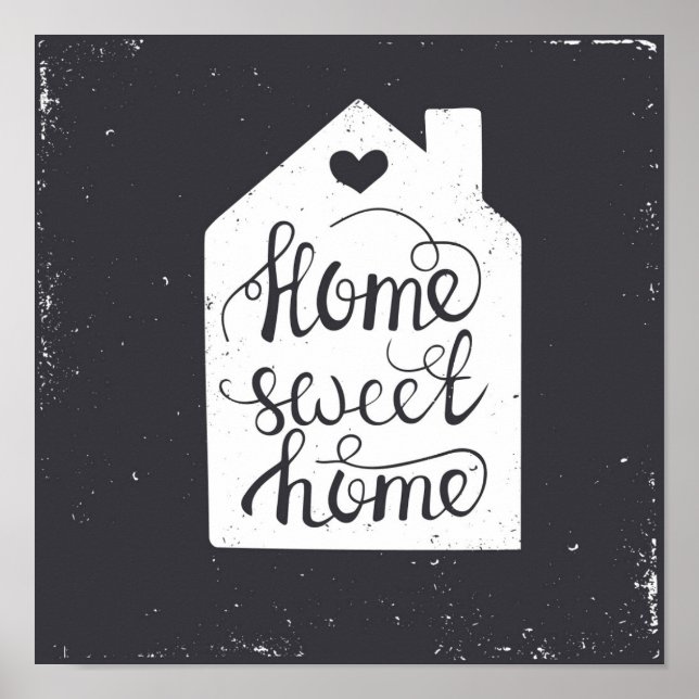 Poster Home Sweet Home (Frente)
