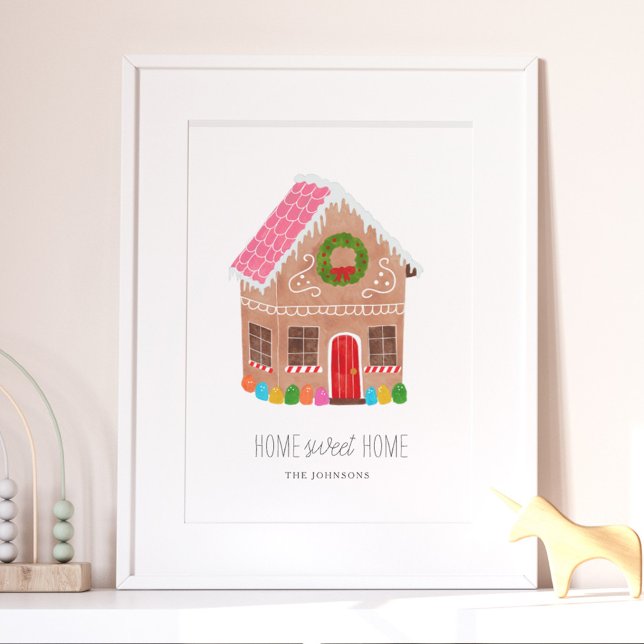 Poster Home Sweet Home (Criador carregado)