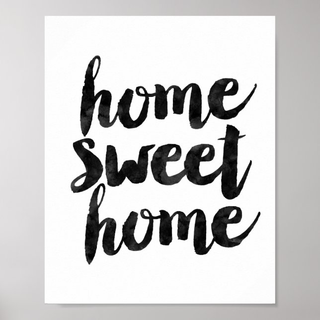 Poster Home Sweet Home (Frente)