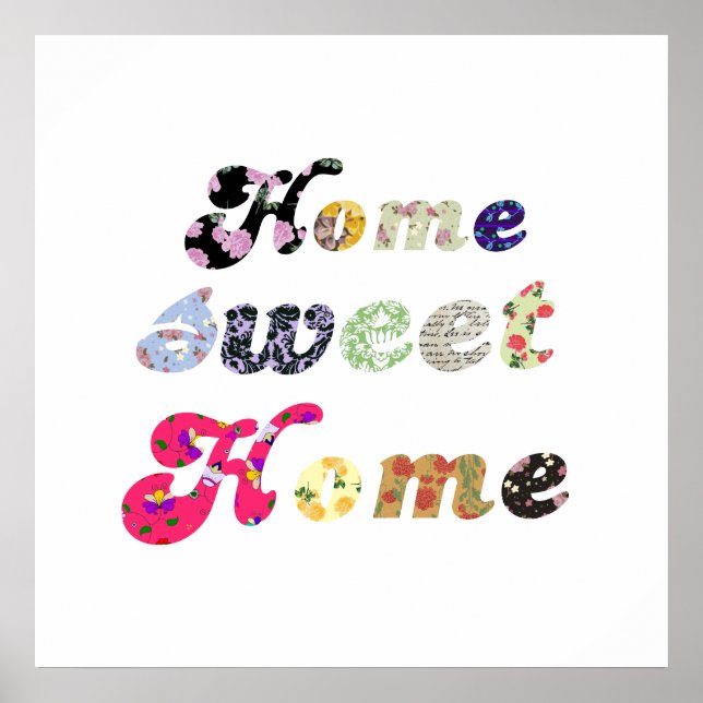 Póster Home Sweet Home (Frente)