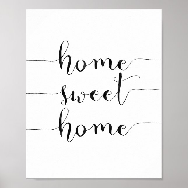 Póster Home Sweet Home (Frente)