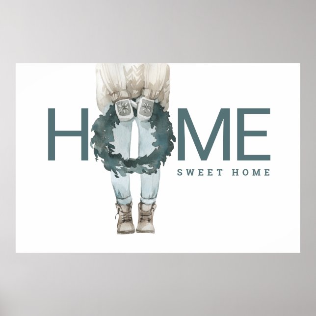Poster Home Sweet Home | Rua (Frente)