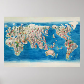 Poster Home Sweets Homes - A Vila Global Urbaniza