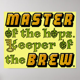 Póster Homebrew Beer Brewery