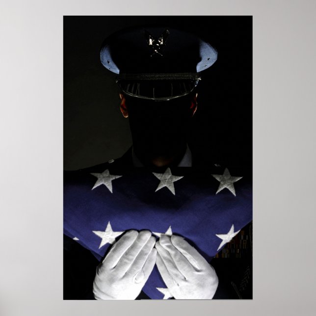 Poster Homem-Ar Atribuído à Guarda de Honra Base (Frente)