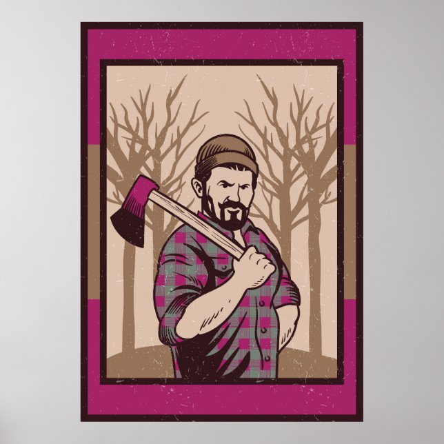 Poster Homem-Ax (Frente)