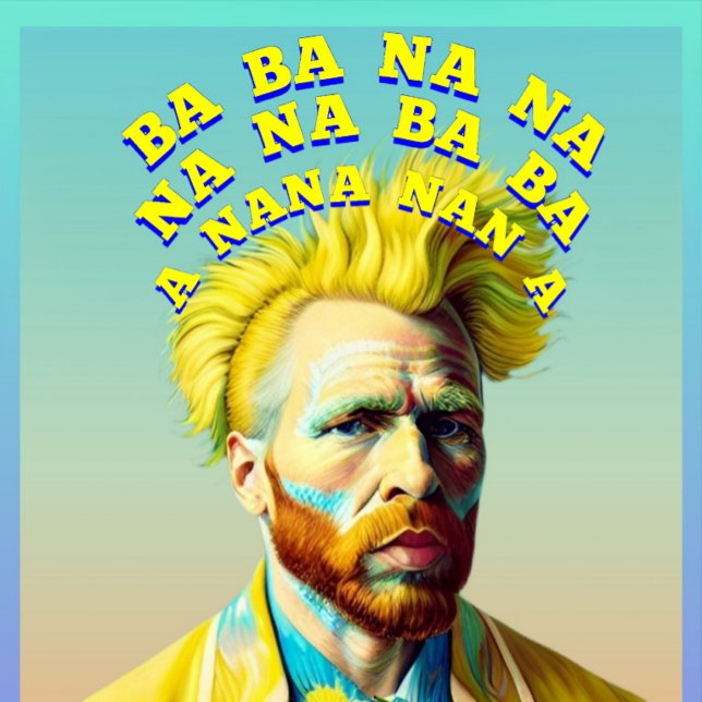 POSTER HOMEM BANANA (Criador carregado)