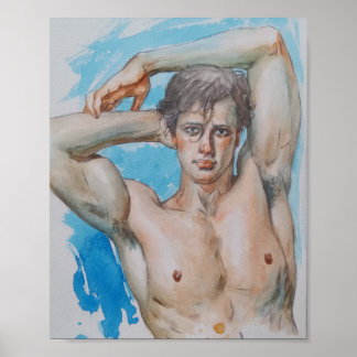 Poster Homem bonito