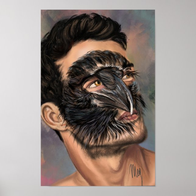 Poster Homem Corvo (Frente)