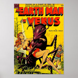 Poster Homem da Terra em Vênus