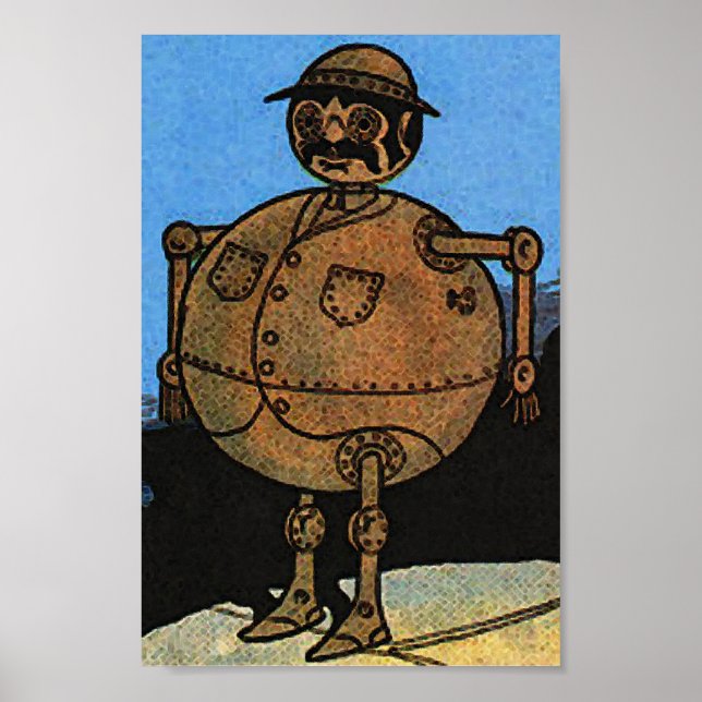 Poster Homem de estanho (Frente)