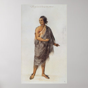 Póster Homem indiano idoso