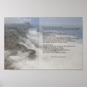 Poster Homem Inspirador na Cotação Arena Roosevelt