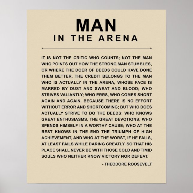Poster Homem Na Arena - Atrevida Muito (Frente)