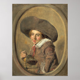 Poster Homem num Chapéu Grande - Frans Hals Fine Art Post
