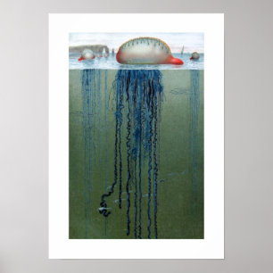 Poster Homem-o-guerra portuguesa