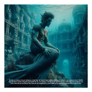 Póster Homem-peixe
