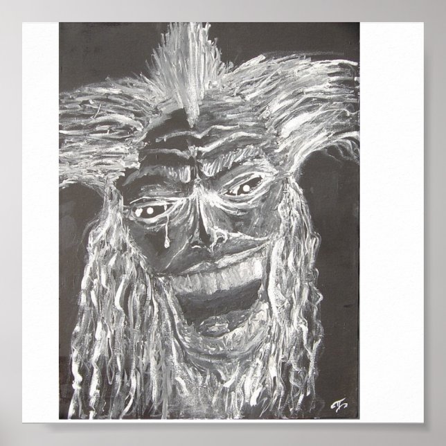 POSTER HOMEM RINDO ATÉ MACHUCAR (Frente)