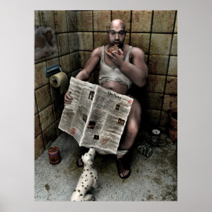 Póster homem sujo