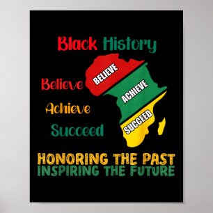 Poster Homenageando o Passado, Inspirando o Futuro Histór