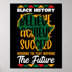 Poster Homenageando o Passado Inspirando o Futuro Históri