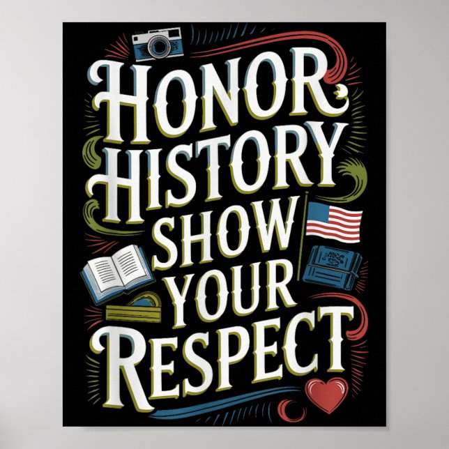 Poster Homenagem ao Dia D 6 de Junho de 1944 Projeto do M (Frente)