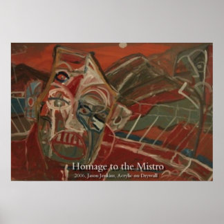 Poster Homenagem ao Mistro