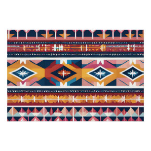 Póster Homenagem Nativa Americana ao Abstrato 18