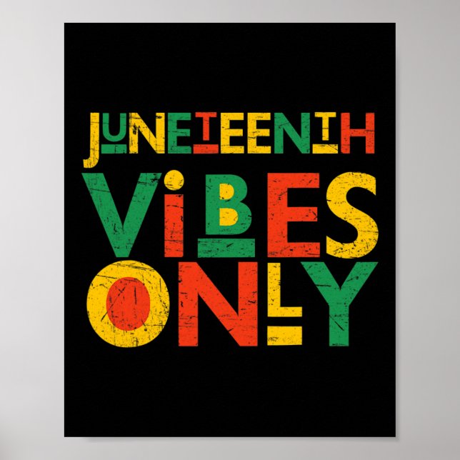 Poster Homens Africanos Décima Sétima Negra (Frente)