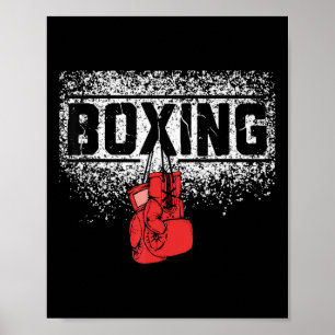 Poster Homens Boxer Vintage Boxvers Boxing