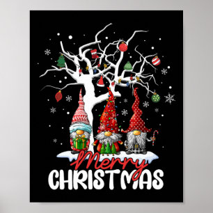 Poster Homens da Família Gnomos Xmas