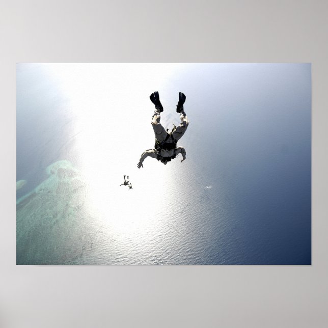 Poster Homens da Força Aérea dos EUA (Frente)