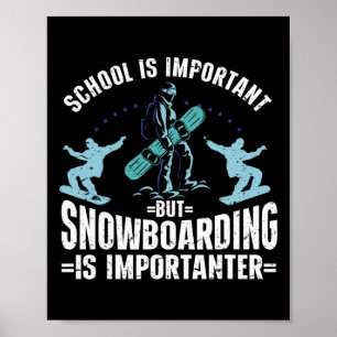Poster Homens de Arte Snowboard Winter Legal Snowboa
