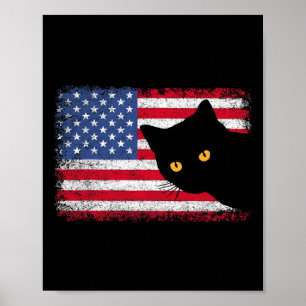 Poster Homens De Bandeira Americanos Mulheres Crianças Me