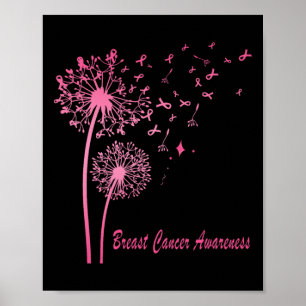 Poster Homens de Consciência do Cancer da Mama, Dandelion