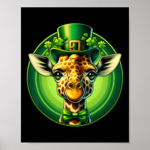 Poster Homens de Dia de São Patrício do Funny Leprechaun 