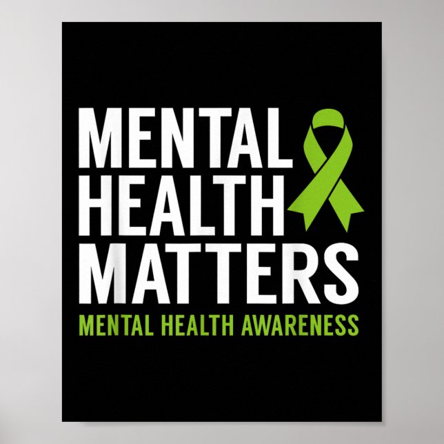 Poster Homens de saúde mental Mulheres Crianças Cuidados  (Frente)