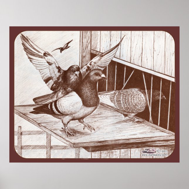 Poster Homens em Chamada (Frente)