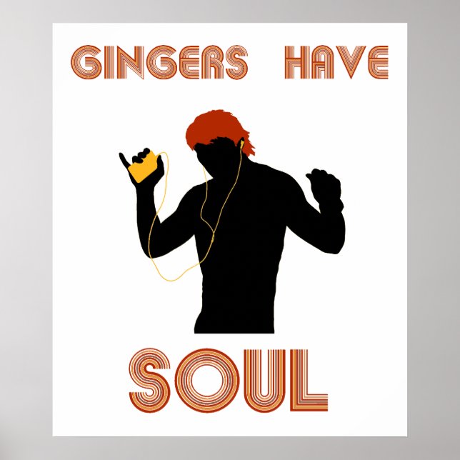 Poster Homens Gingers Têm Alma (Frente)