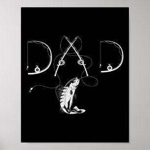 Poster Homens Mulheres Entusiastas da pesca de Pais