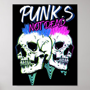 Poster Homens Punxs Não Agência Governamental _ Esqueleto