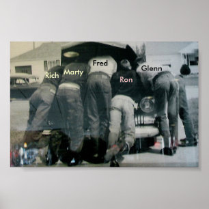 Póster Homens sob a capa