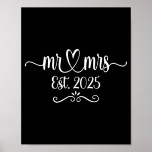 Poster Homens sr e sra est 2025 casados marido &