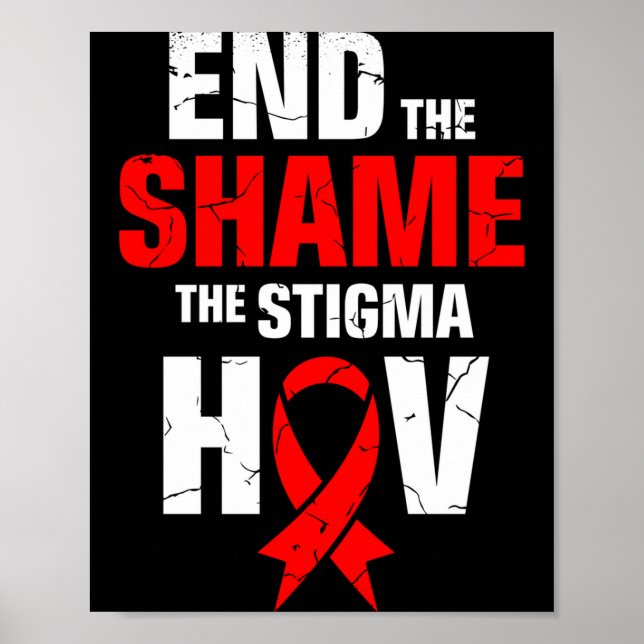 Poster Homens terminam com a vergonha do estigma conscien (Frente)