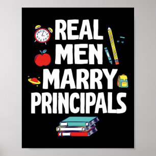 Poster Homens Verdadeiros Principais Casados Felizes Casa
