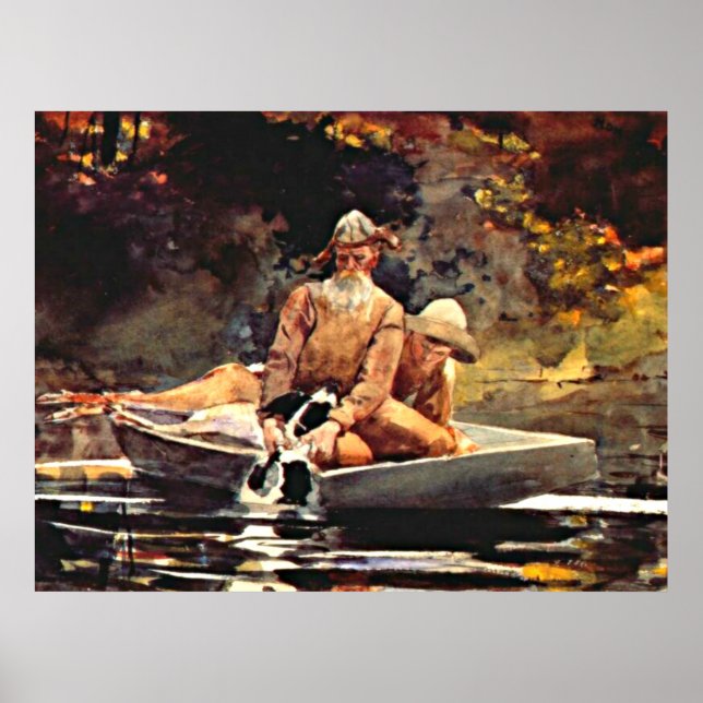 Poster Homer - Depois da Caça (Frente)