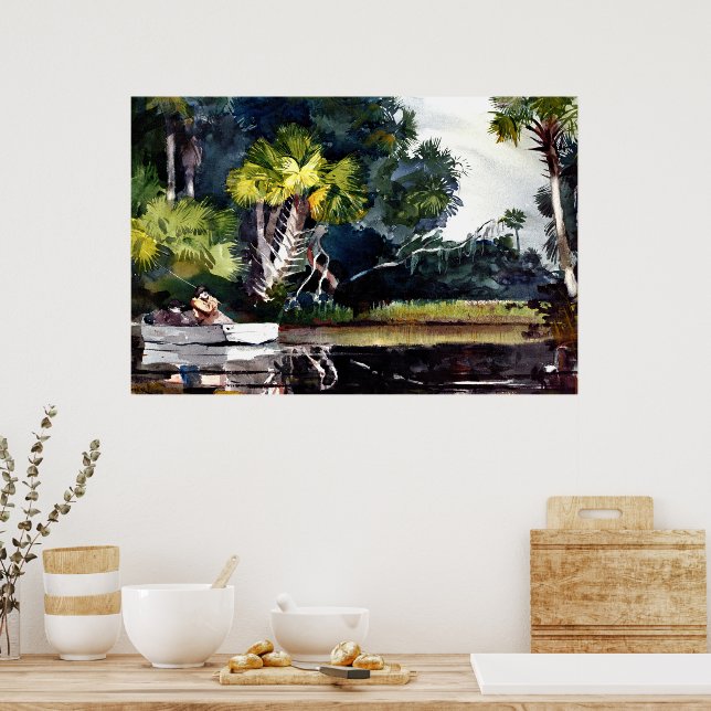 Poster Homer - Selva de Homosassa, (Cozinha)