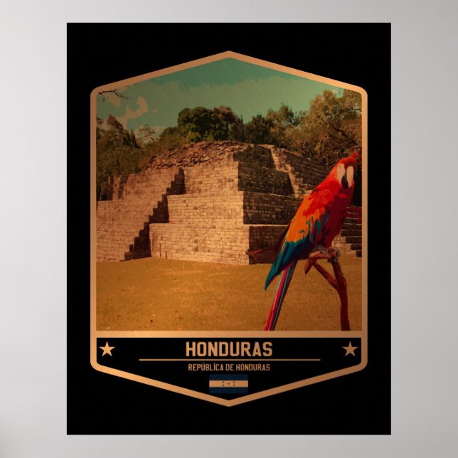 Poster Honduras (Frente)